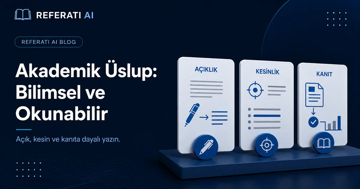 Akademik üslup nasıl olmalı: bilimsel ama okunabilir yazmak