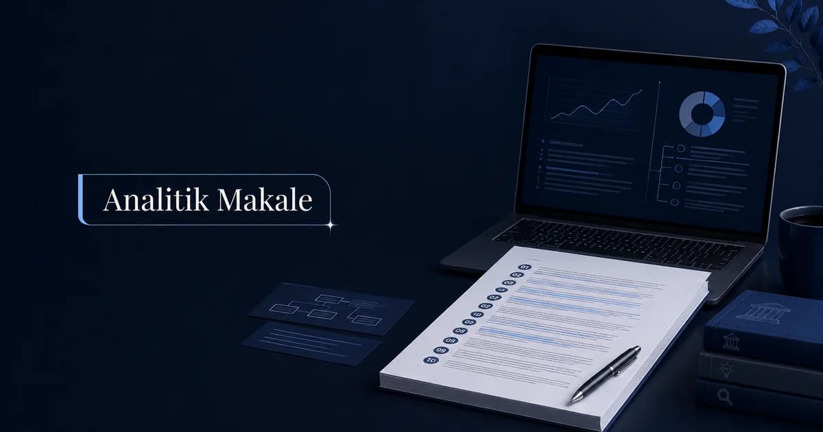 Analitik makale yazımı için 10 pratik ipucu