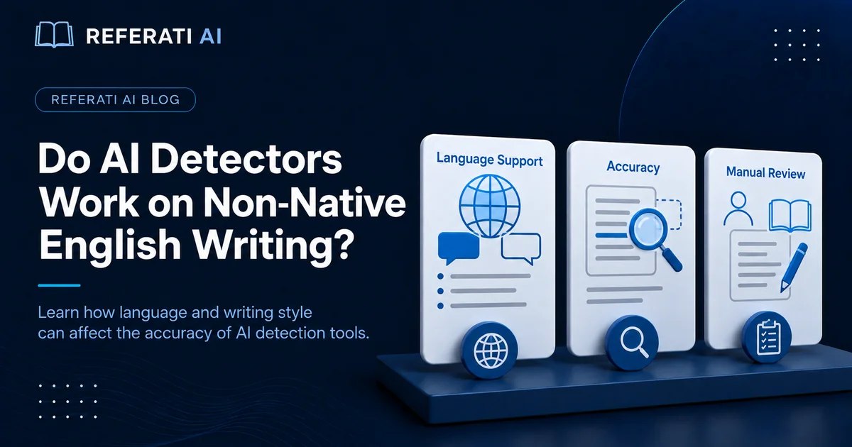 Do AI detectors work on non-native English writing?