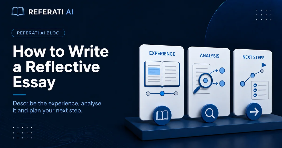How to write a reflective essay
