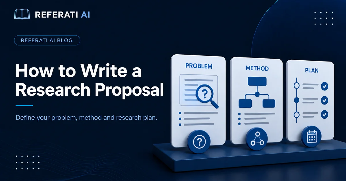 How to write a research proposal