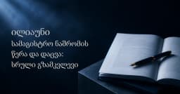 ილიაუნი სამაგისტრო ნაშრომი: წერა და დაცვა