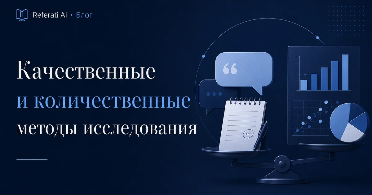 Качественные и количественные методы исследования: что выбрать