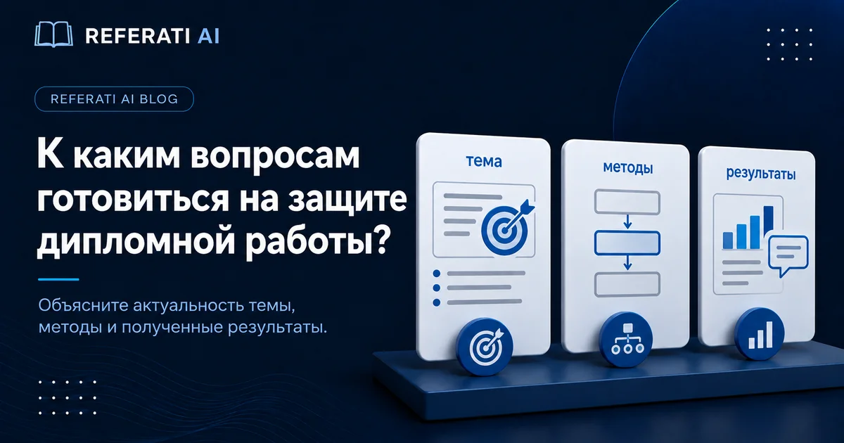 Какие вопросы задают на защите диплома