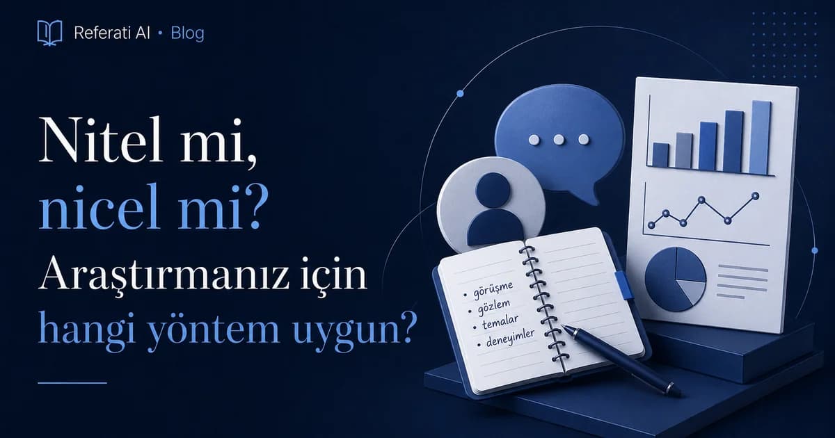 Nitel mi nicel mi: araştırmanız için hangi yöntem uygun