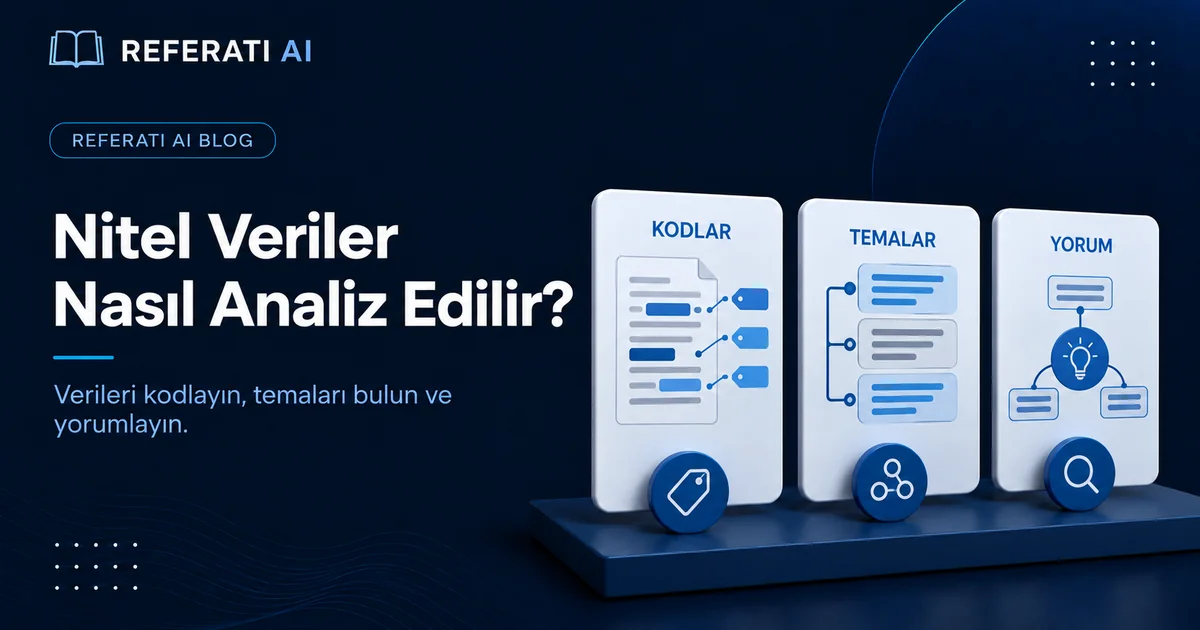 Nitel veriler nasıl analiz edilir