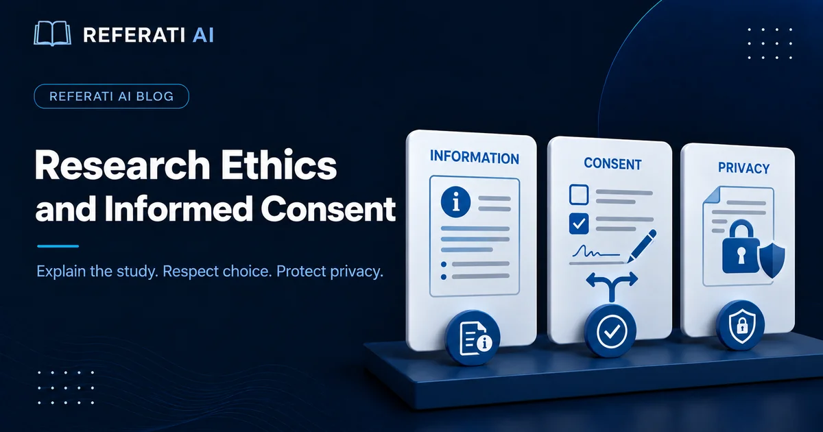 Research ethics and informed consent explained