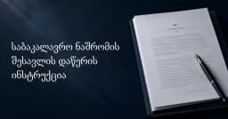 საბაკალავრო ნაშრომის შესავლის დაწერის ინსტრუქცია